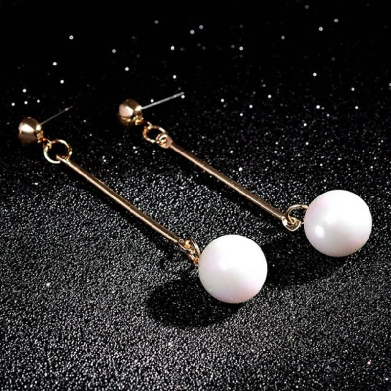 

Temperament Tassel Long Pearl Earrings for Women Jewelry Gifts