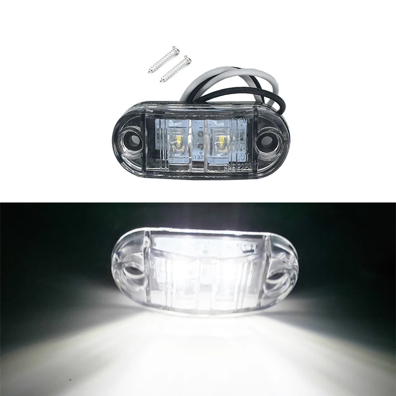 12V 24V Светодиодные, боковые, габаритные фонари Автомобиль внешняя лампа Предупреждение задний фонарь авто грузовик с прицепом сигнальный светильник 24V