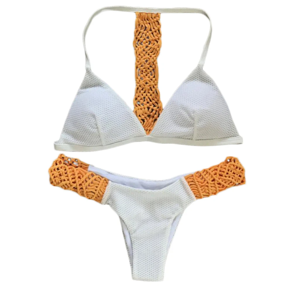 Женский комплект бикини с бюстгальтером 2 шт.|Купальники| |