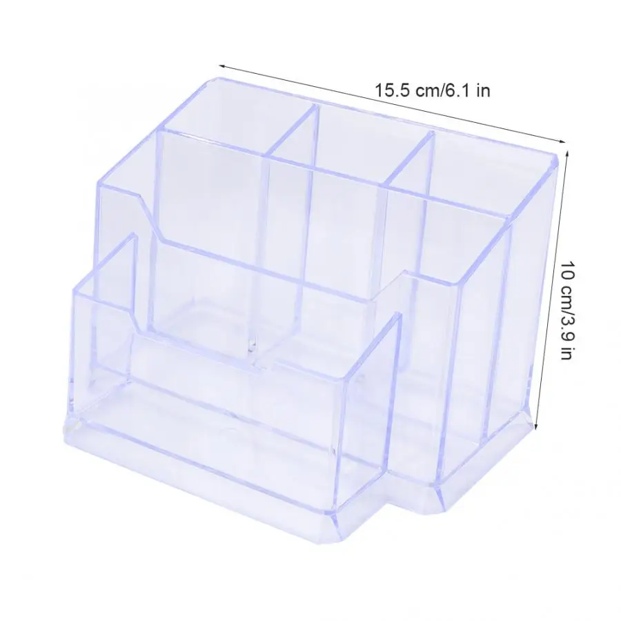 Популярный офисный прозрачный многофункциональный держатель для ручек с