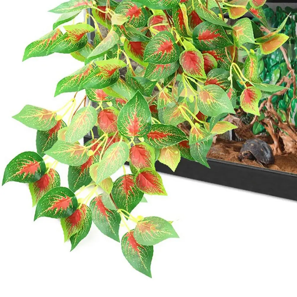 Растения для рептилий ящерицы искусственная лоза искусственные продукты