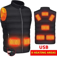 jacket heated vest warm women usb heated clothing electric heating jacket fishing trekking heating pad mens winter jacket