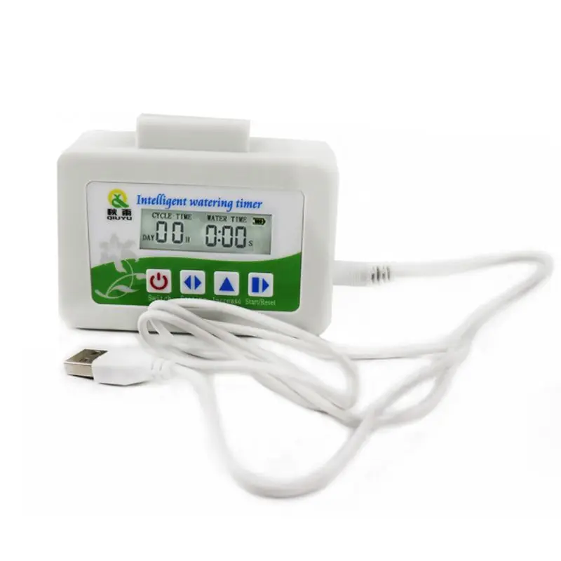 

Intelligent Solar Charging Watering Timer Solenoid Valve Garden Automatic Plant