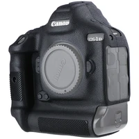 cover for canon 1dx silicone camera protective case for canon 1dx 1dx2 1dxii high grade litchi texture non slip camera cover