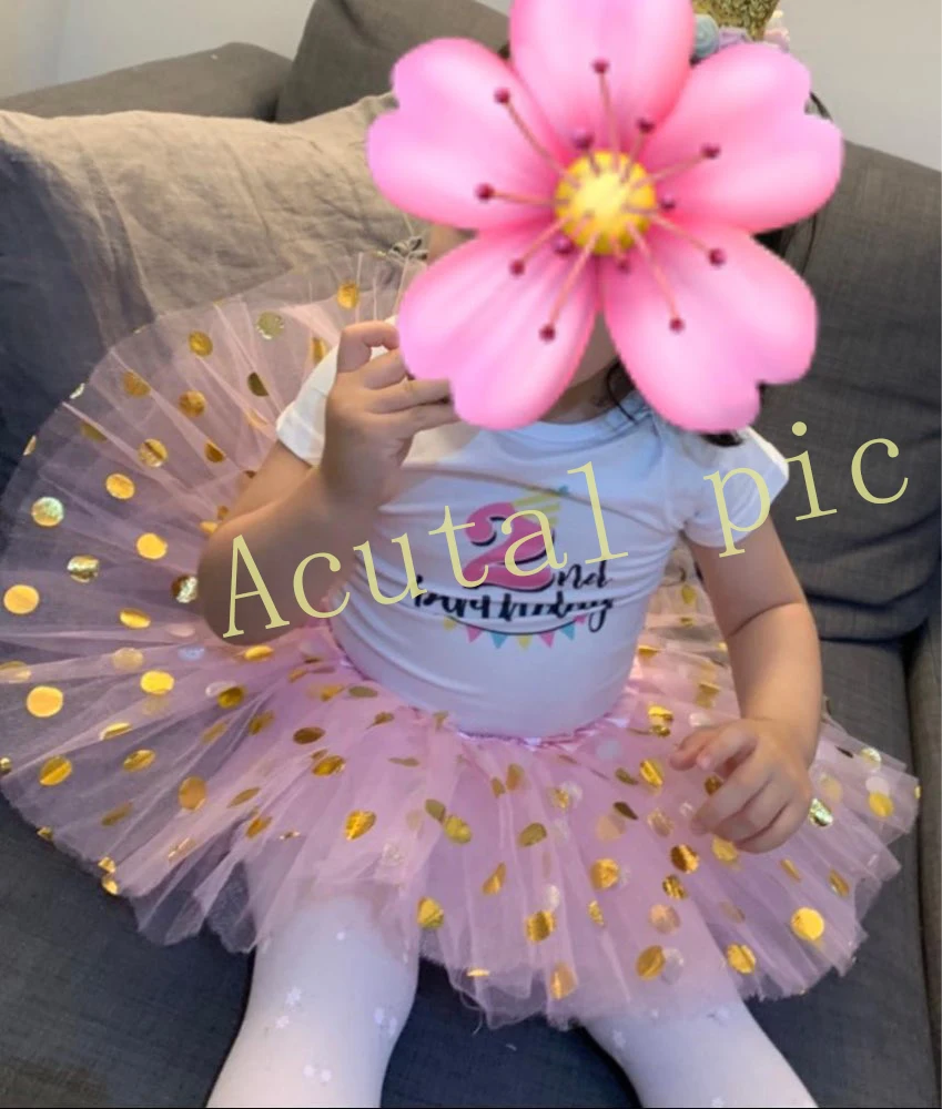 Милая юбка-пачка принцессы для новорожденных девочек юбка детская одежда-пачка