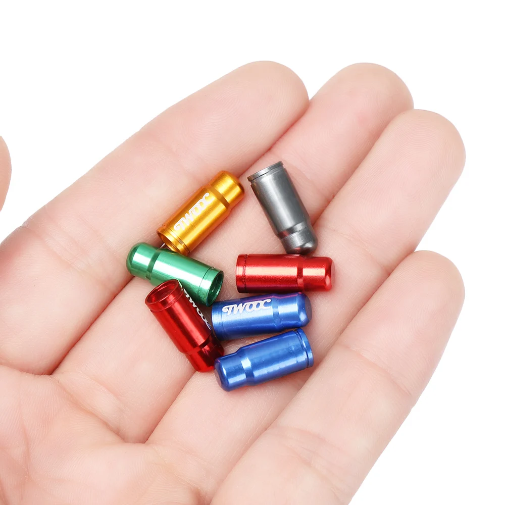 2 шт. алюминиевые велосипедные колпачки 8 цветов MTB дорожная французская шина