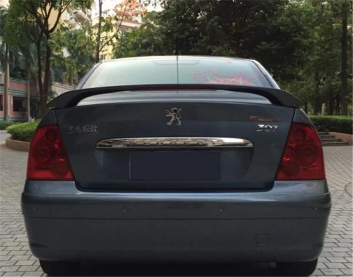 For Peugeot 307 Spoiler High Quality ABS Material Car Rear Wing Primer Color 2008-2012 | Автомобили и мотоциклы
