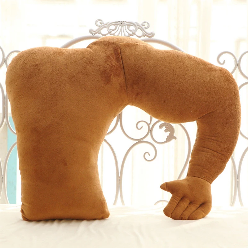 Подушка бойфренд на руку мягкая плюшевая Набивная игрушка для сна кровать