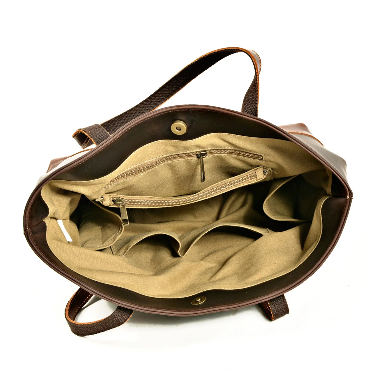 Large capacity head leather bag women's handbag European and American full leather tote bag women's bag one shoulder Mommy bag