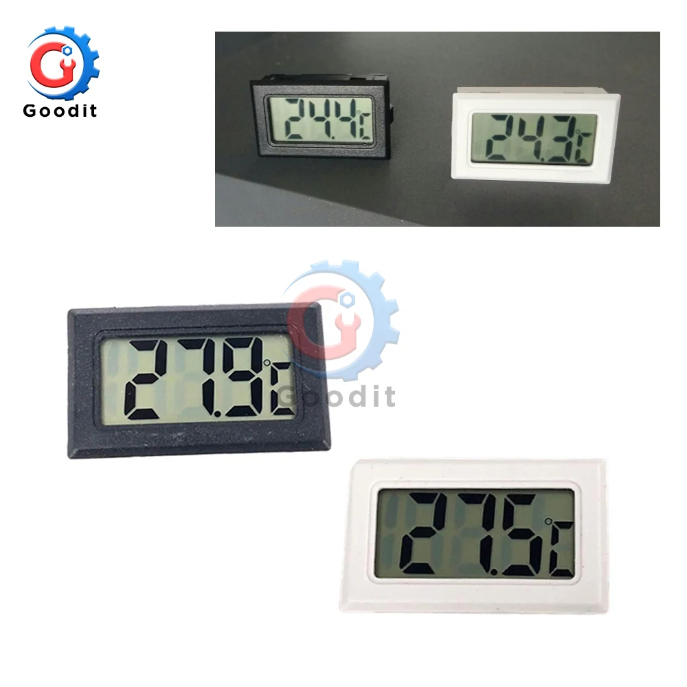 Mini Digital LCD Indoor Convenient Temperature Sensor Humidity Meter Thermometer Hygrometer Gauge indoor outdoor LCD Digital