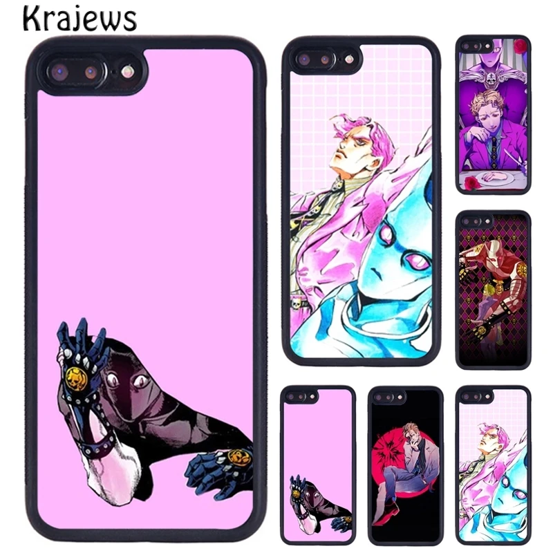 Чехол для телефона krajew Yoshikage с принтом Кира йошикаге iPhone 5 6S 7 8 plus 11 12 Pro X XR XS Max Samsung
