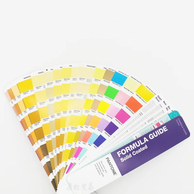 1867 сплошная серия Pantone Plus Formula color Guide Chip shade Book solid Uncoated Only GP1601N+ 112 цветов