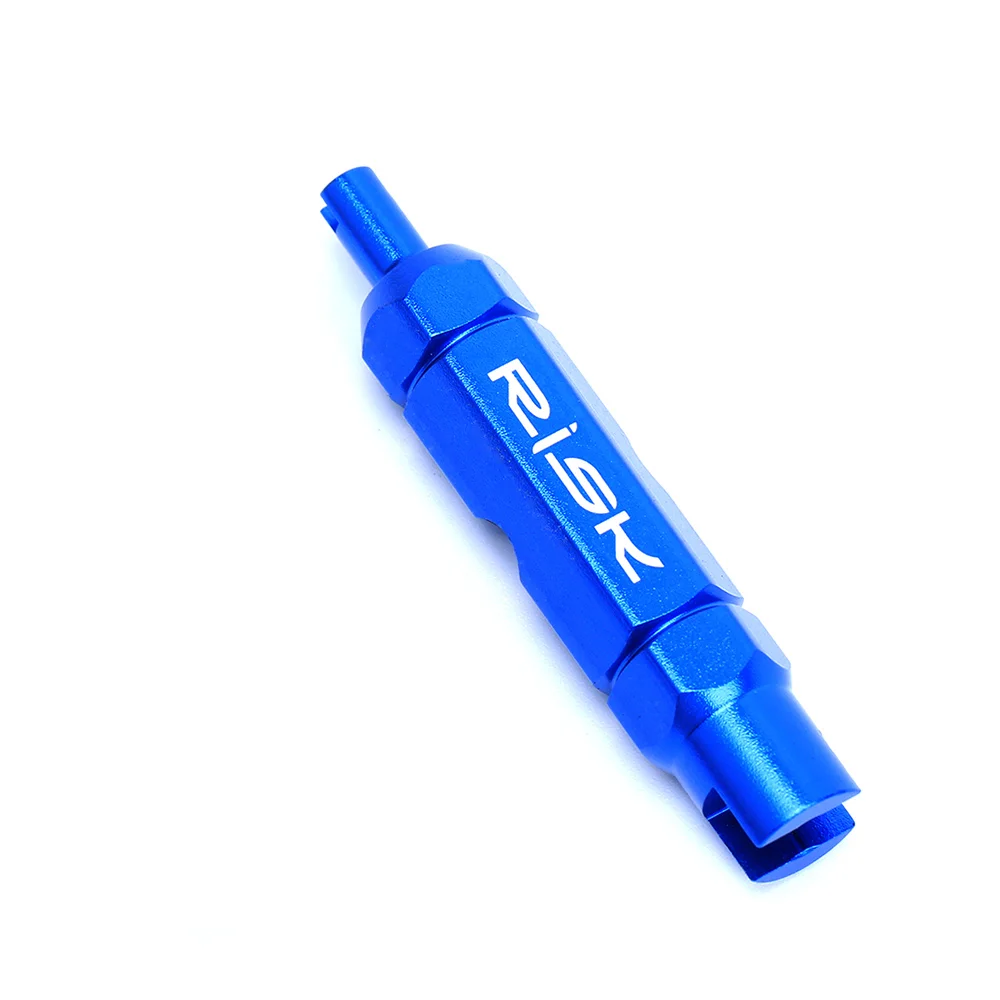 Велосипедный шредер с двойной головкой RISK гаечный ключ клапанным сердечником