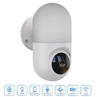 escam 2mp 1080p hd smart wifi ip camera with wall lamp ptz night vision voice intercom yoosee app remote security monitor camera