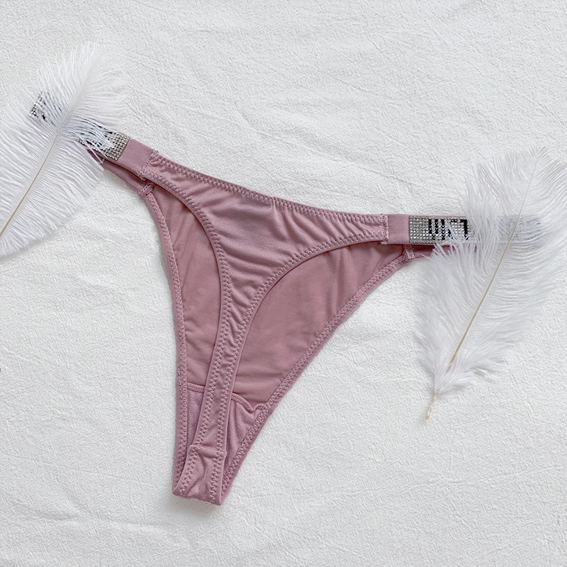 Женские трусики сексуальное нижнее белье с надписью стразы стринги