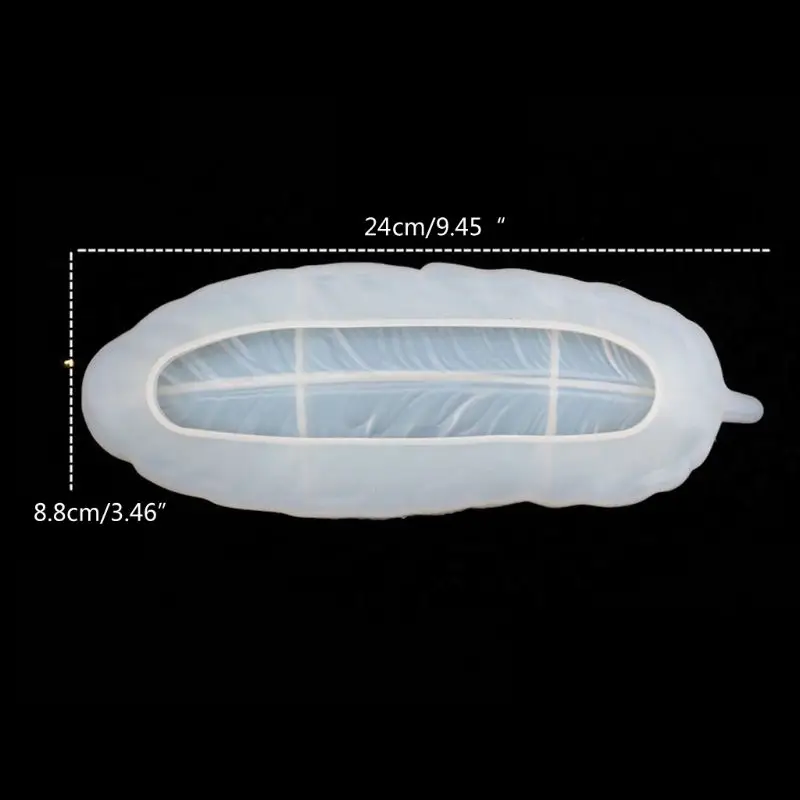 

Angel Wing Tray Silicone Jewelry Resin Mold Large Feather Dishes Plate Mold Resin Casting Mold Jewelry Art Craft Tool