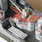 1:200 адмирал Левченко, антиподводный корабль сделай сам, набор 3D бумажных карт, развивающие строительные игрушки, модель игрушки, модель для строительства Mili K3R8