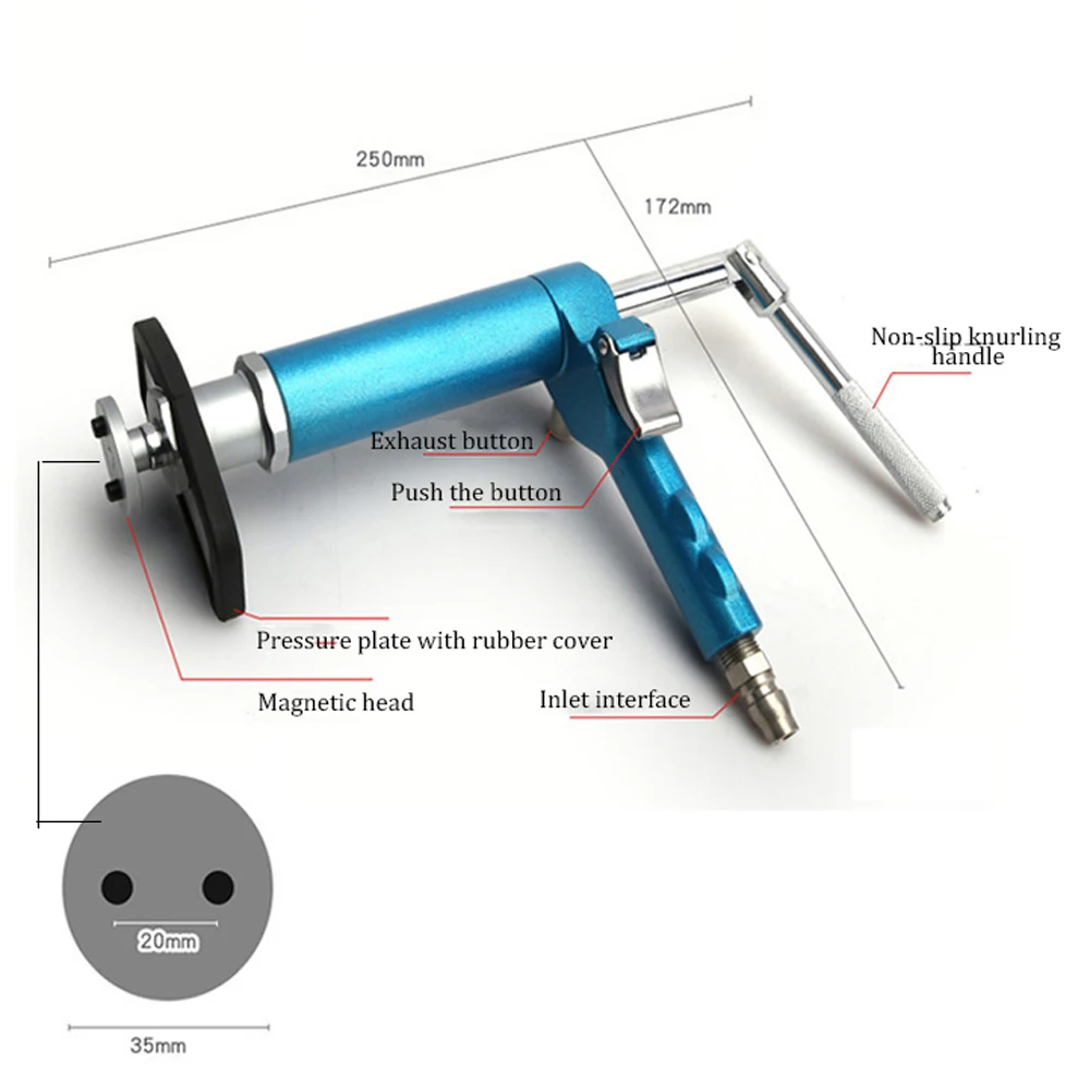 Пневматический тормозной насос инструмент для регулировки поршня тормоза с