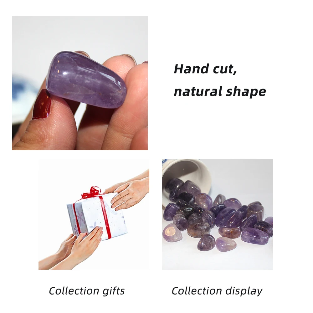 

100G Natural Hexagonal Crystal Quartz Healing Fluorite Wand Stone Purple Purple Gem Natural Amethyst Single Crystal Dropship New