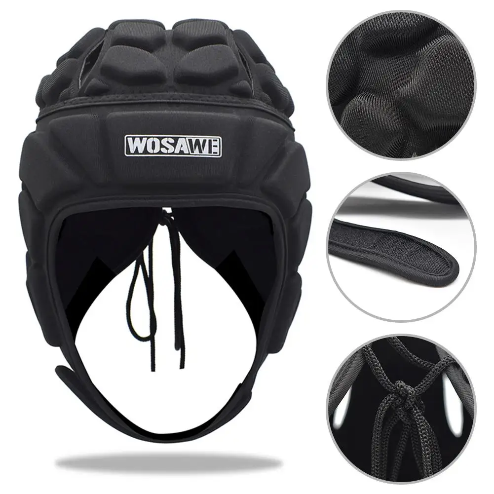 

Protective Headgear Motorcycle Skating Head Protector Soccer Sports Guard Helmet Adjustable Headgear Safe Cover