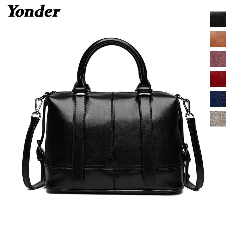 Yonder сумка на плечо из натуральной кожи, женские сумки, дизайнерская сумка Boston, сумка-тоут, модные женские сумки через плечо, высокое качество для женщин