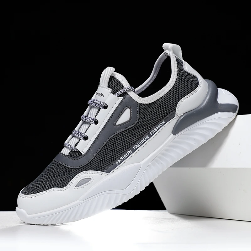 

New Mesh Roman Causal Shoes Men Fashion Sports Shoes Zapatillas Hombre Breathable Non-slip Comfortable Walking Shoes