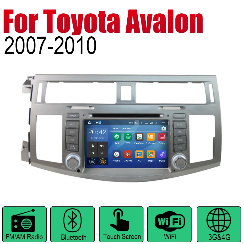Автомобильные аксессуары для Toyota Avalon 2007 ~ 2010 2din Android мультимедийный DVD-плеер