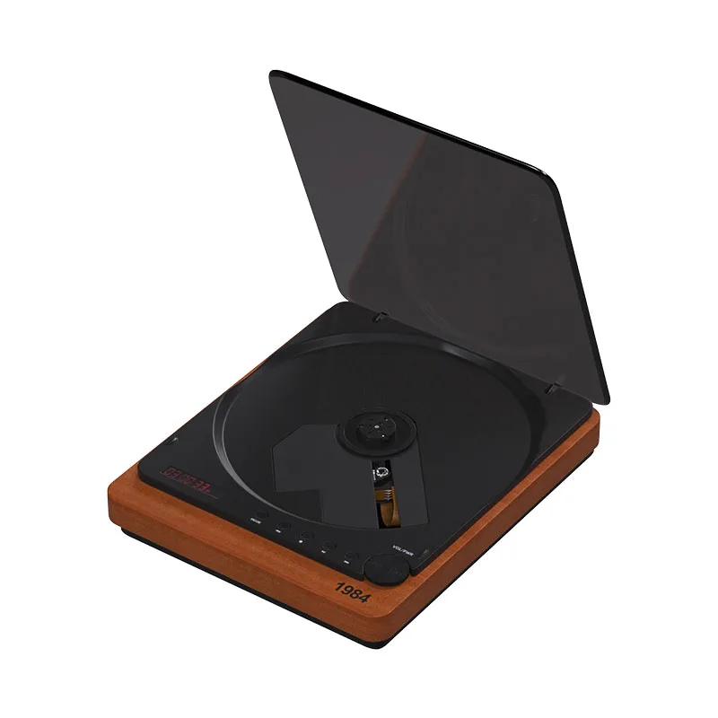 Bluetooth Walkman портативный домашний HIFI лихорадочный профессиональный CD-плеер Ретро
