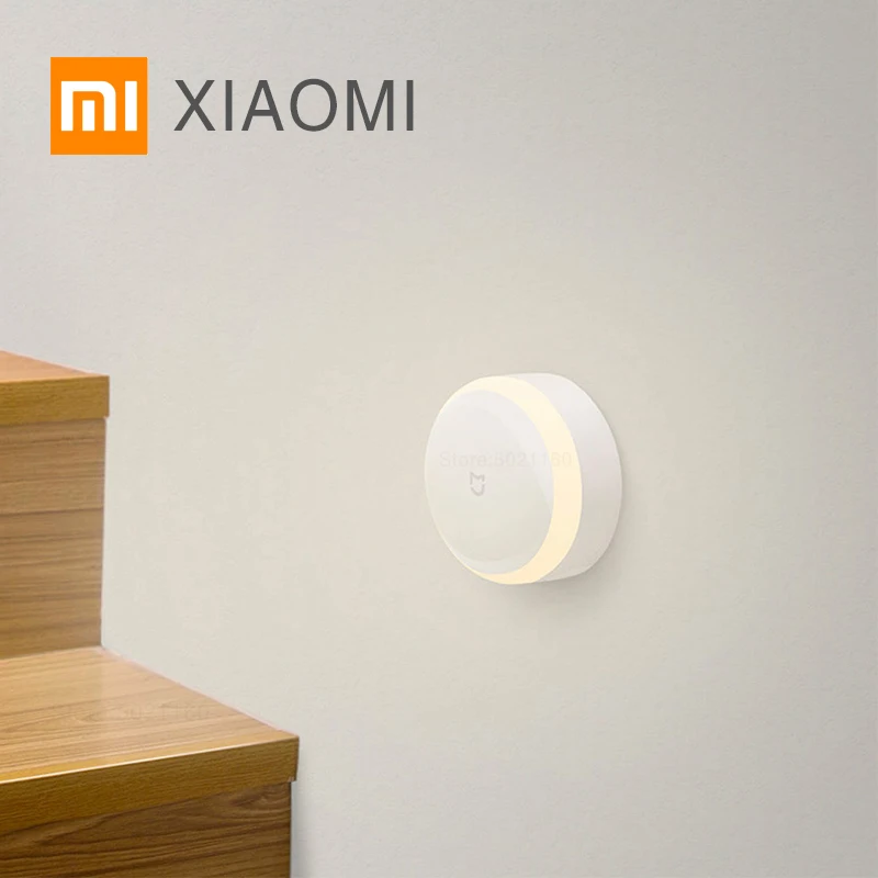 XIAOMI MIJIA индукционные ночные светильники MJYD01YL светодиодный инфракрасный пульт дистанционного управления свет коридор датчик движения лампа для детей в помещении