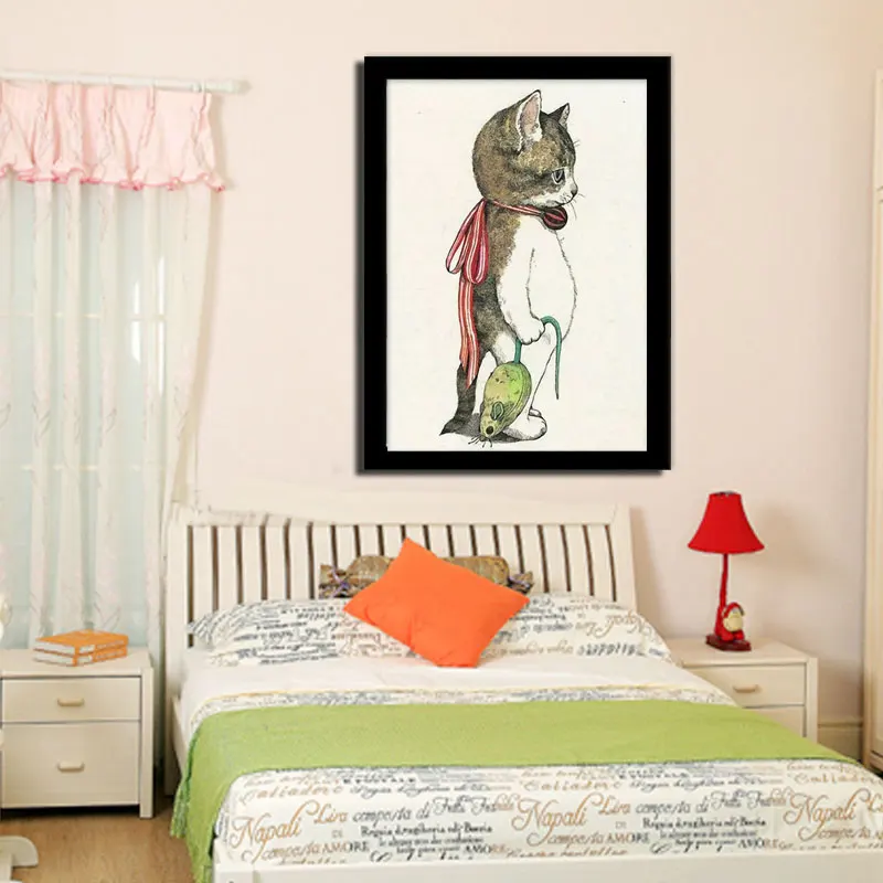 Постеры и принты украшение детской комнаты мультяшный Декор для дома в