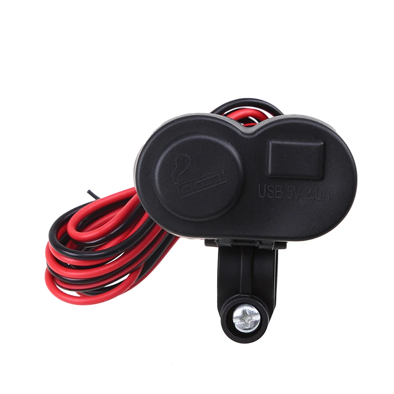 POSSBAY 12V 24V мотоцикл с двумя разъемами USB для больных Зарядное устройство 22 мм руль