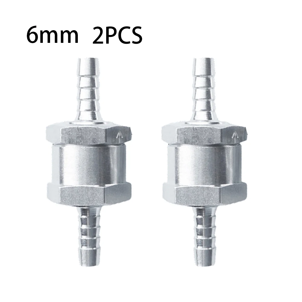 Обратный клапан односторонний 6 мм/8 мм для топлива воздуха водопровода шланга