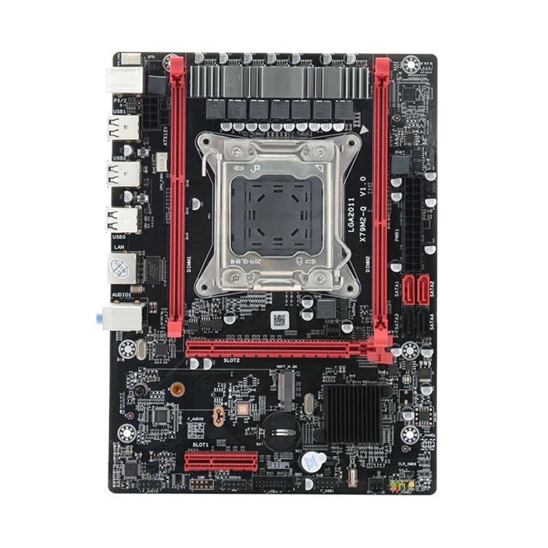 

Материнская плата для компьютера, usb 2,0, слоты памяти DDR3x2, SATA3.0 NVME M.2 PCI-E 16X Gigabit, Адаптивная сетевая карта, 64 ГБ