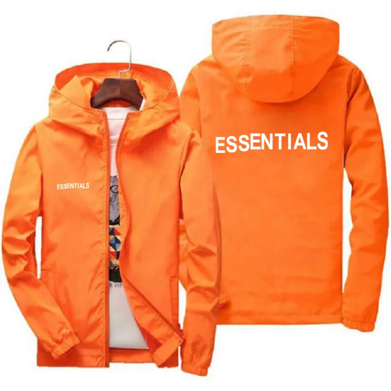 

Men`s windbreaker summer Sun protection jacket outwear sports Cycling Thin hooded coats Letter Print Streetwear Casual Tracksuit