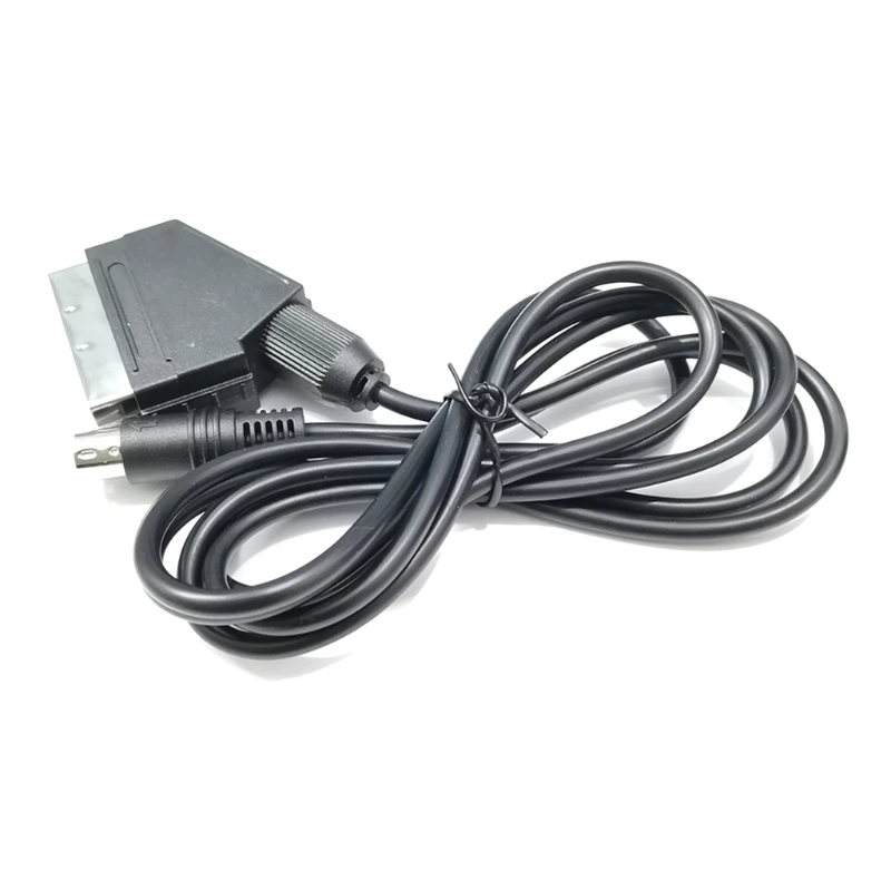 Свинцовый кабель RGB Scart для Sega Mega Drive 2 Genesis Megadrive MD2 AV 1 8 м|Кабели| |