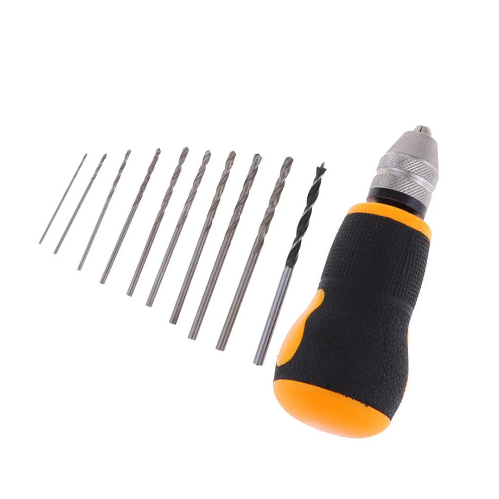 

Anti Slip Mini DIY High Precision Carbon Steel Twist Bit Powerful Portable Crafts Making Drill Set Multifunctional Efficient