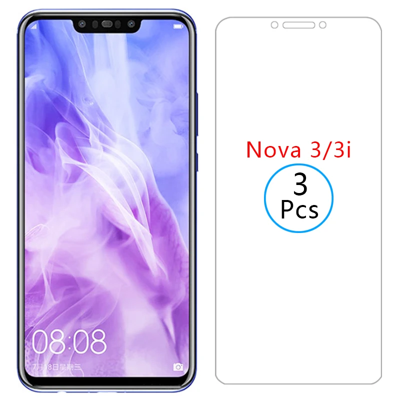 

Защитное закаленное стекло для huawei nova 3 3i, протектор экрана на nova3, nova3i, i3, защитная пленка huawey, huawe, huwei, hawei, huawi