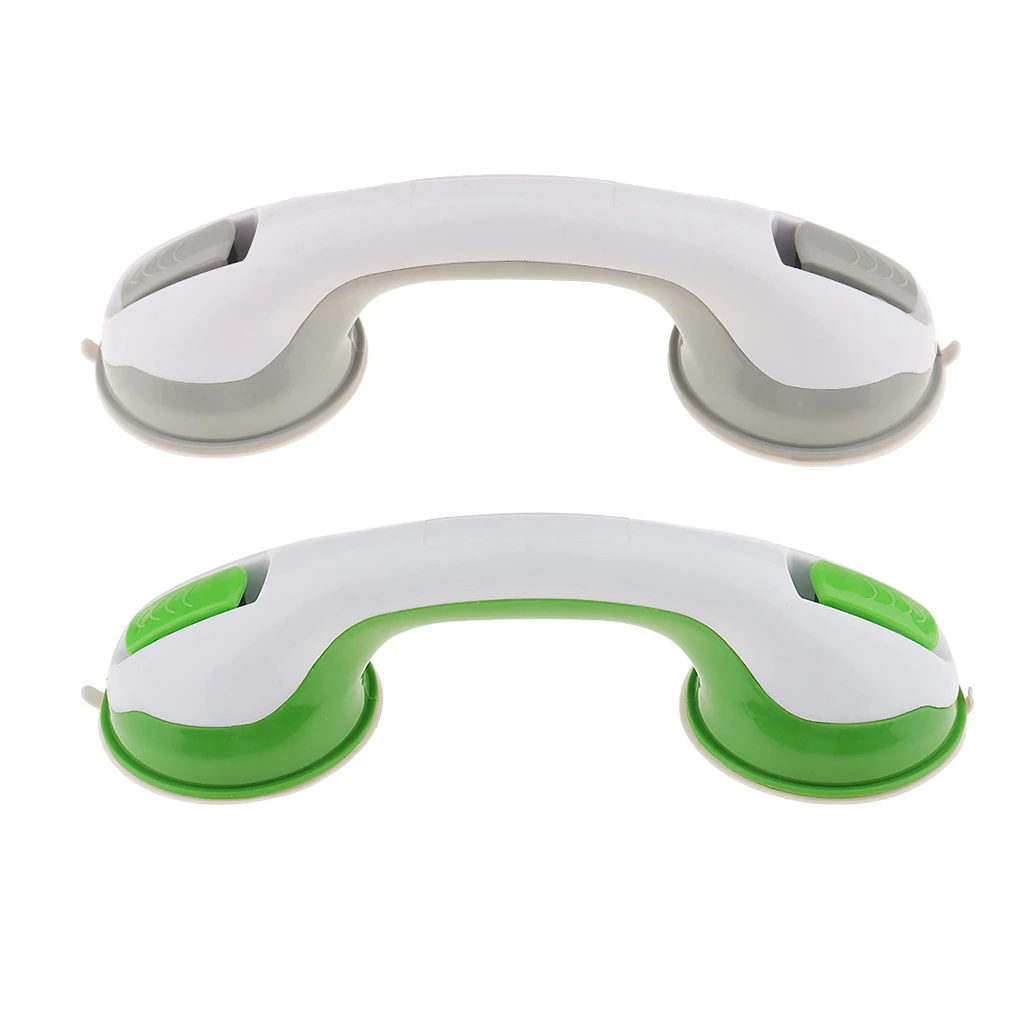 

2 Pcs Bathroom Handle Grab Bars Suction Shower Safety Grip Bar for the Elderly