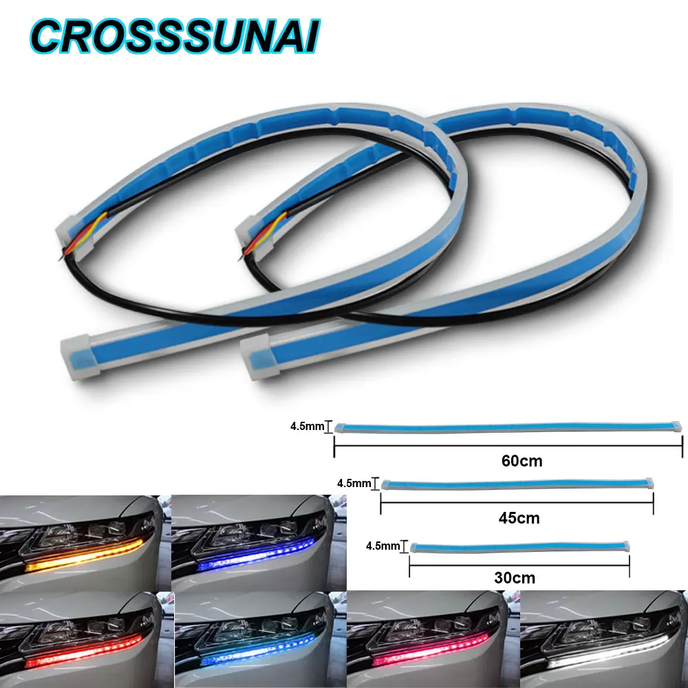 Дневные ходовые огни светодиодный Автомобильные фары дневного света светильник