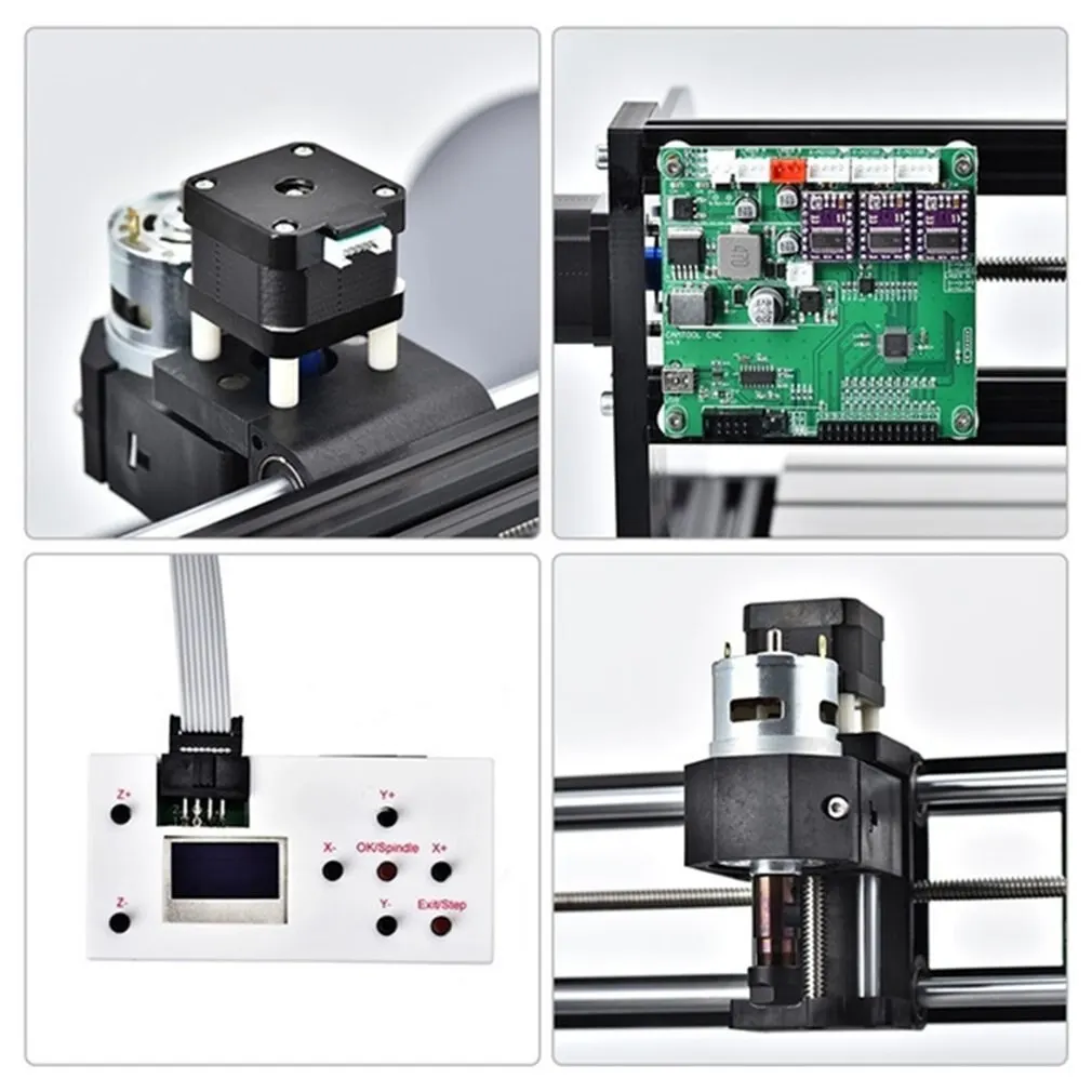 

CNC 3018Pro-Max DIY Mini CNC Machine Wood Router Laser Engraving Milling Machine For Metal 3 Axis Pcb Milling Machine