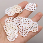 2 шт., бусины из ракушек и перламутровых ракушек