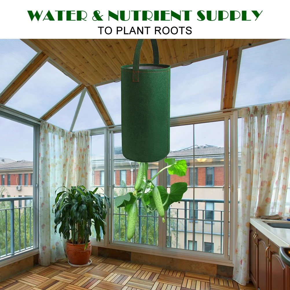 Подвесные мешки для выращивания томатов вверх дном подвесные клубники овощей