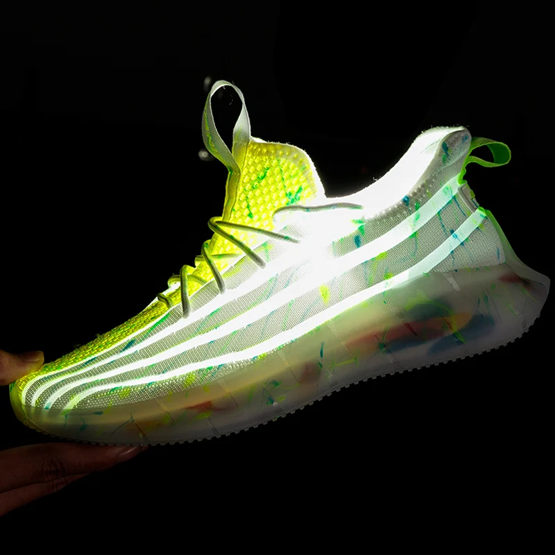 Дышащая обувь для бега легкая мужская новая спортивная большой размер модная