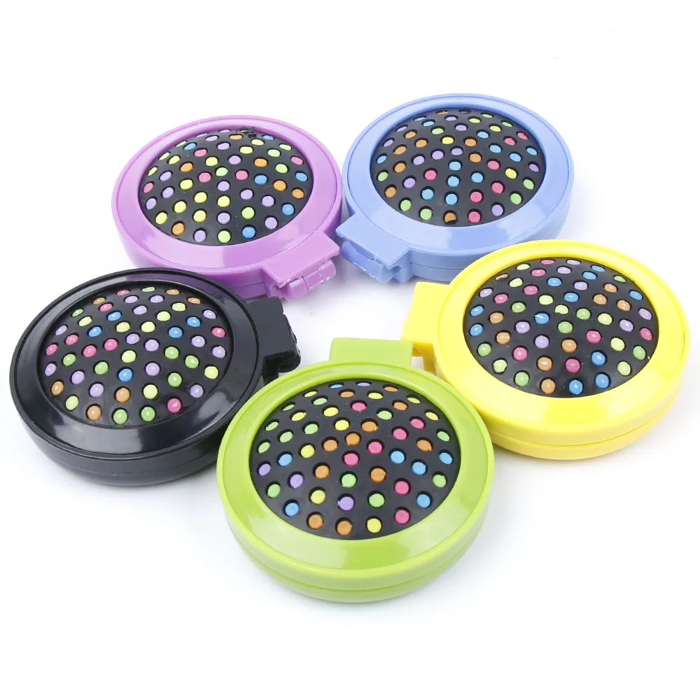 1 шт. новая портативная Мини Расческа для девочек массажная круглая дорожная