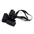 Кабель-удлинитель Acheheng 16-контактный штекер-двойной гнездо OBDII OBD 16-контактный для ELM327 кабель-удлинитель OBD ODB2 16-контактный адаптер OBD 2