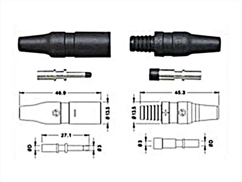 1 пара MC3 Солнечный Кабельный разъем TUV штекер и гнездо проводной IP67 используется
