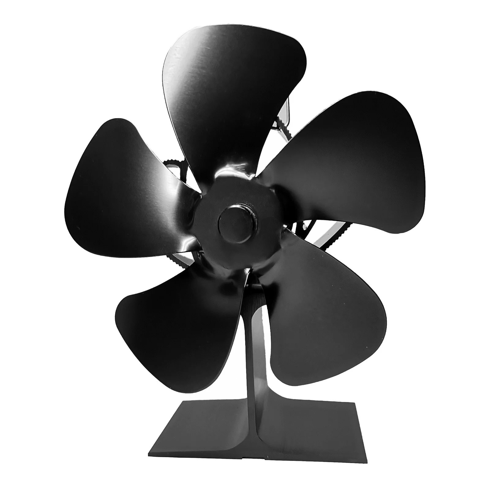 

Fireplace Fan 5 Blades Wood Stove Fireplace Heating Fan Heat Power Heater Fan Fireplace Appliances Efficient Heat Distribution