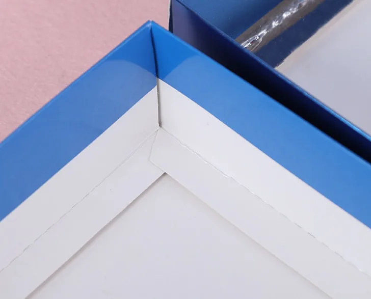 Матовая необычная черная переработанная бумажная Подарочная коробка