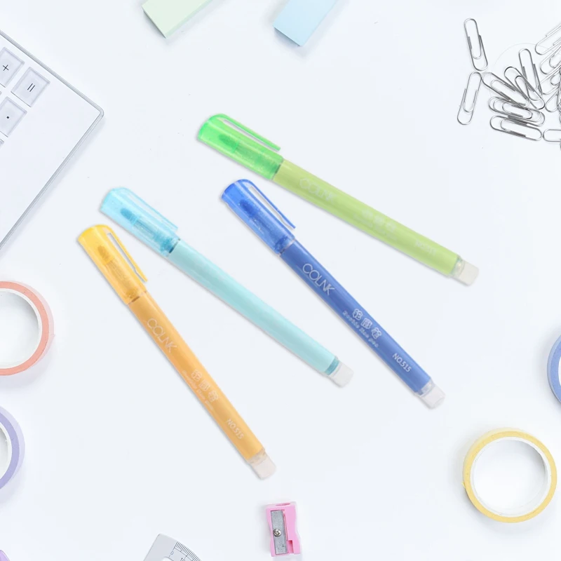 

8-color flashing hand account graffiti marker pen double line marking outline highlighter pen