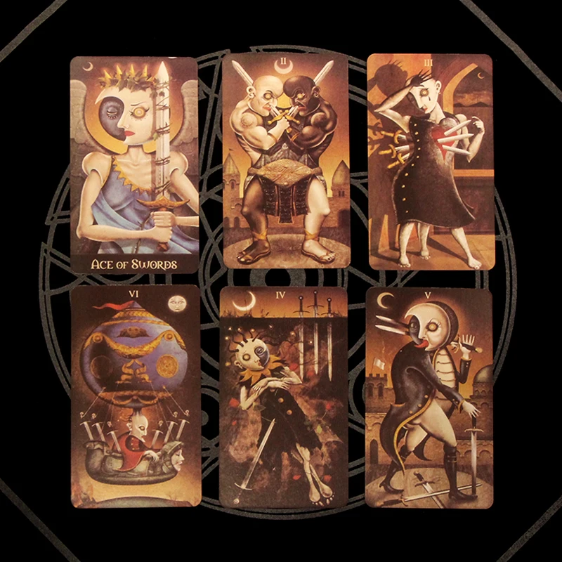 2022 новый дизайн креативный интерактивный Настольный Таро с животными карточка